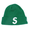 Supreme シュプリーム 17AW New Era S Logo Beanie ニューエラ ロゴ ビーニー グリーン系【中古】