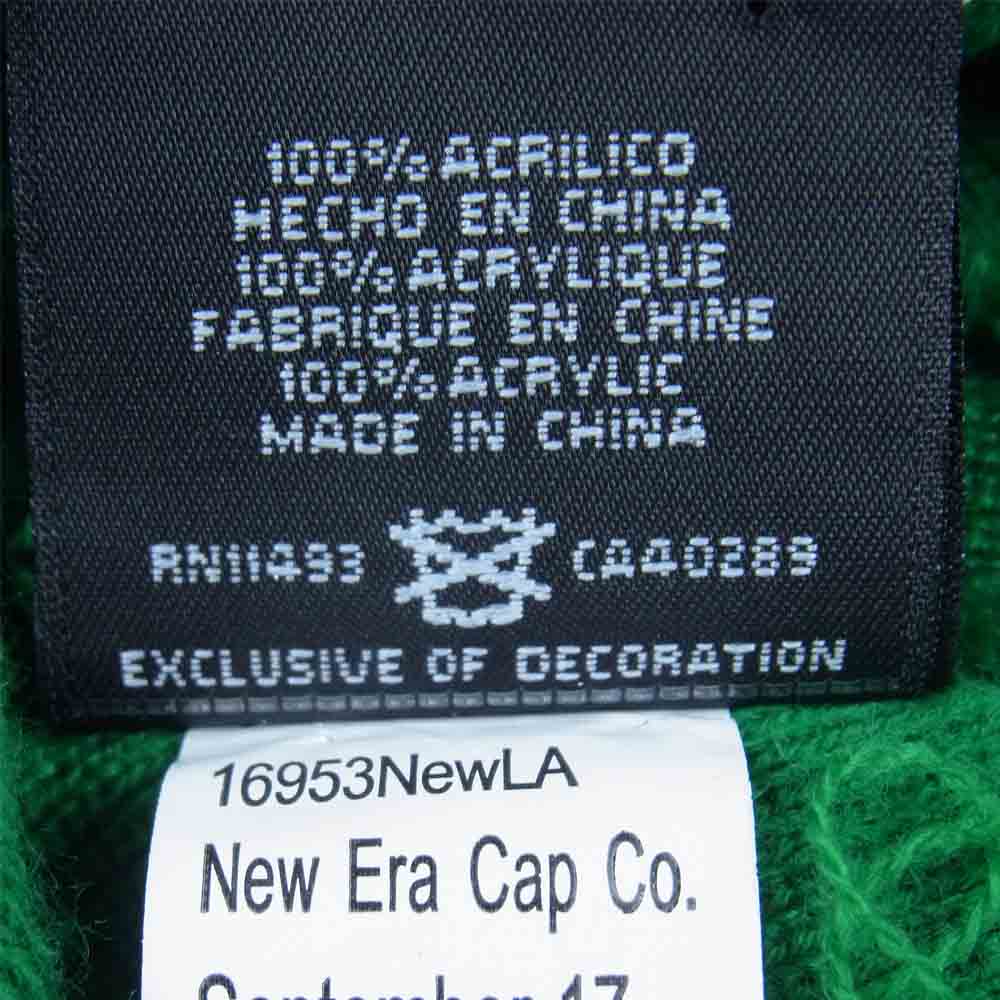 Supreme シュプリーム 17AW New Era S Logo Beanie ニューエラ ロゴ ビーニー グリーン系【中古】