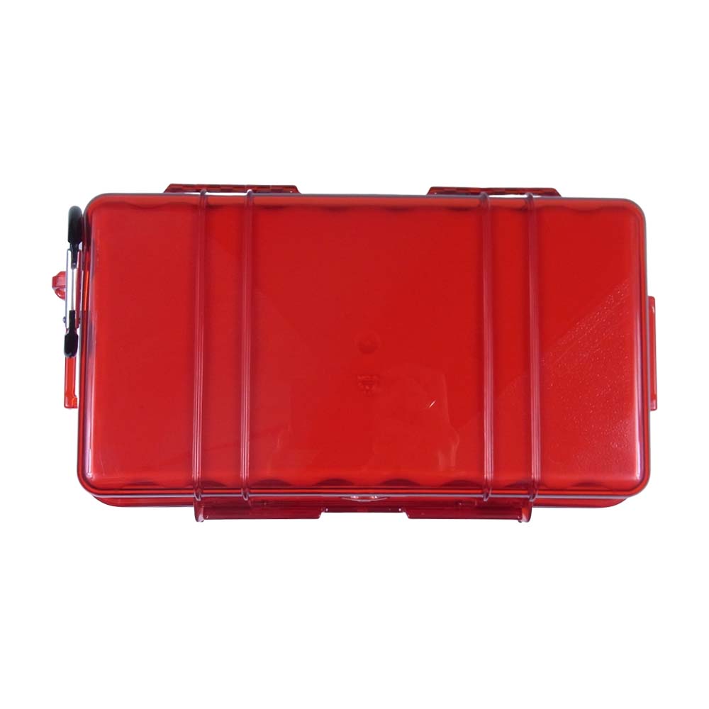 Supreme シュプリーム 19AW Pelican 1060 Case ロゴ プリント クリア ペリカン ケース レッド系【極上美品】【中古】