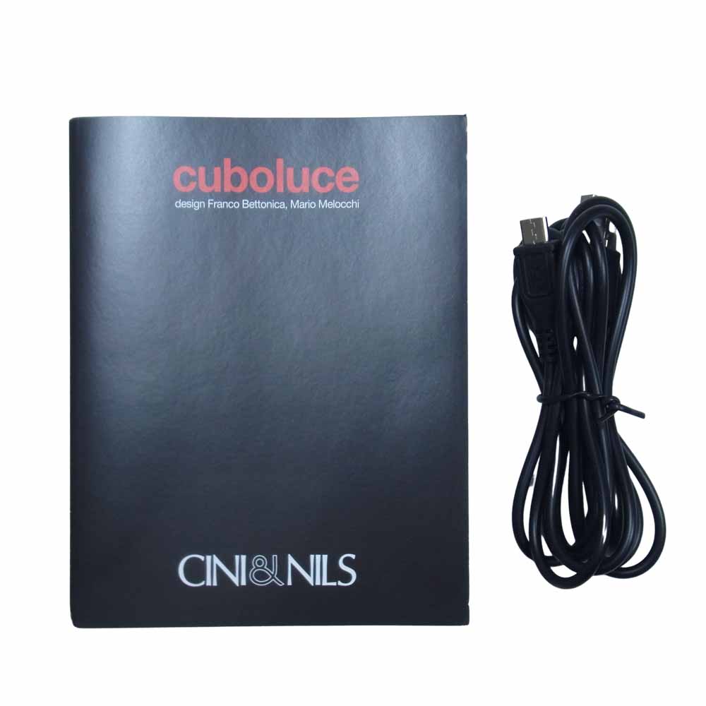 Supreme シュプリーム 21SS Cini&Nils Cuboluce TableLamp サイニ アンド ニルス キューボルス テーブルランプ 照明 レッド系【極上美品】【中古】