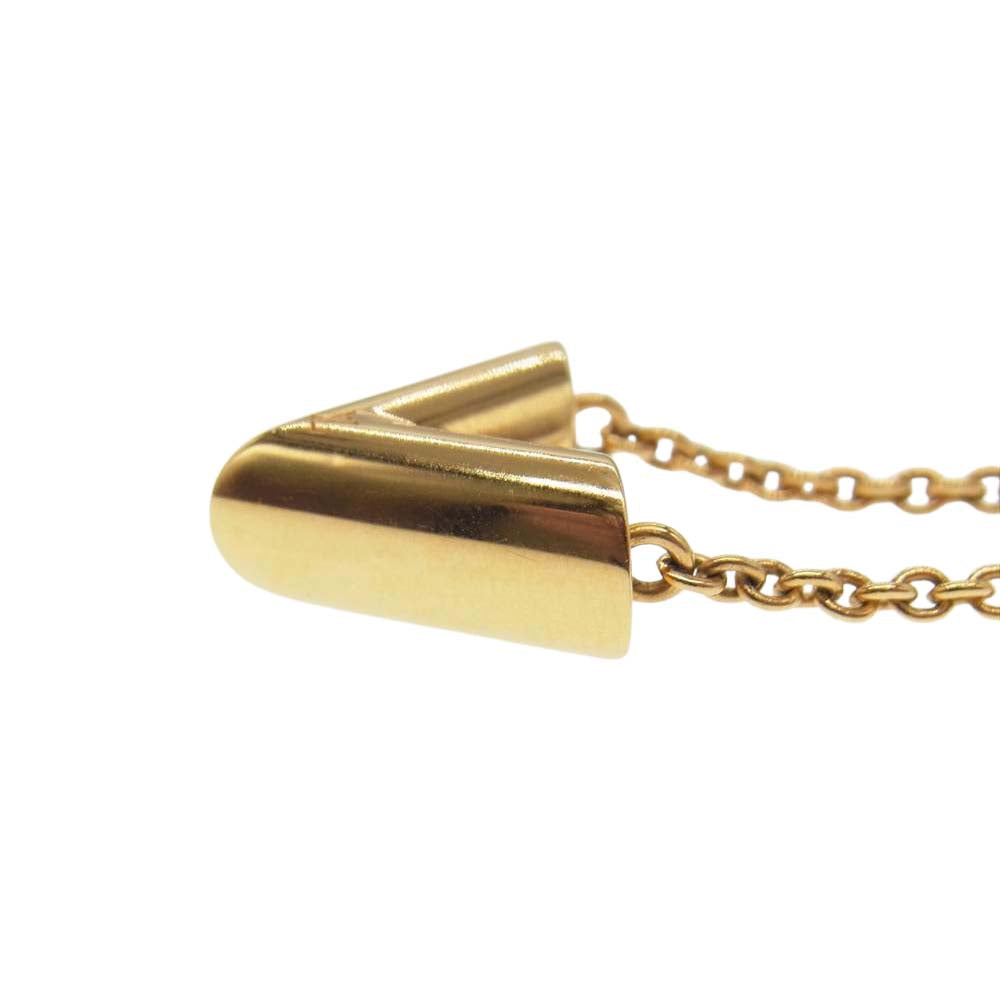 LOUIS VUITTON ルイ・ヴィトン エセンシャル V ネックレス ゴールド系【中古】