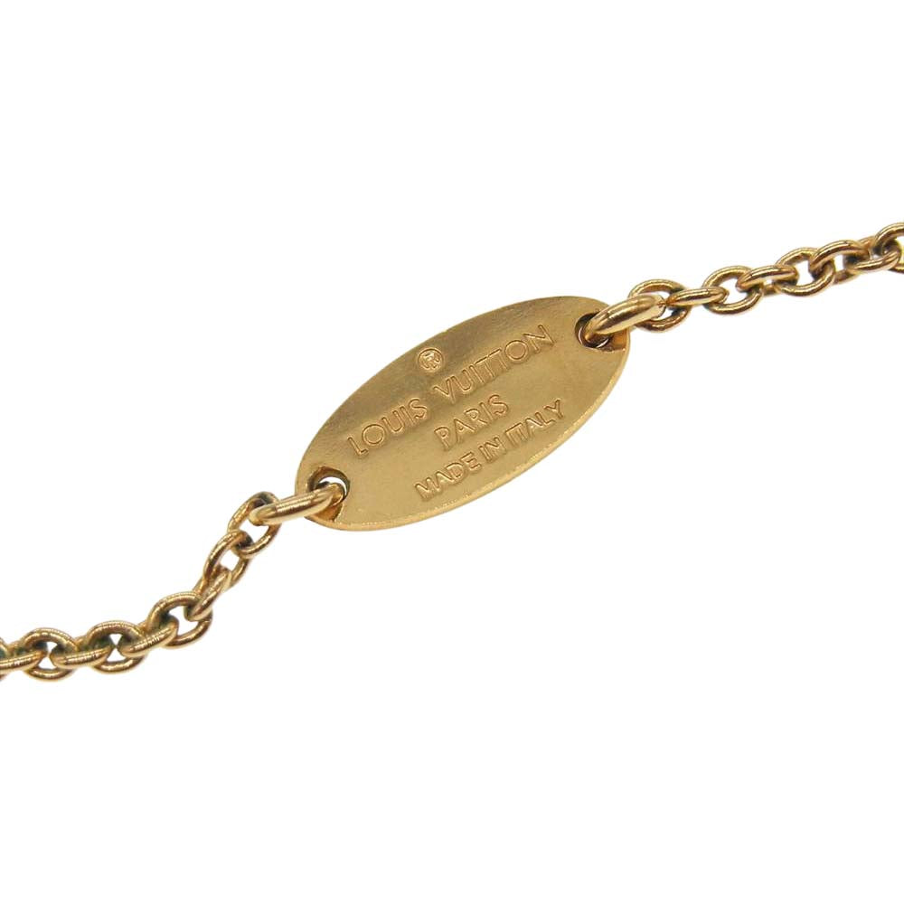 LOUIS VUITTON ルイ・ヴィトン エセンシャル V ネックレス ゴールド系【中古】