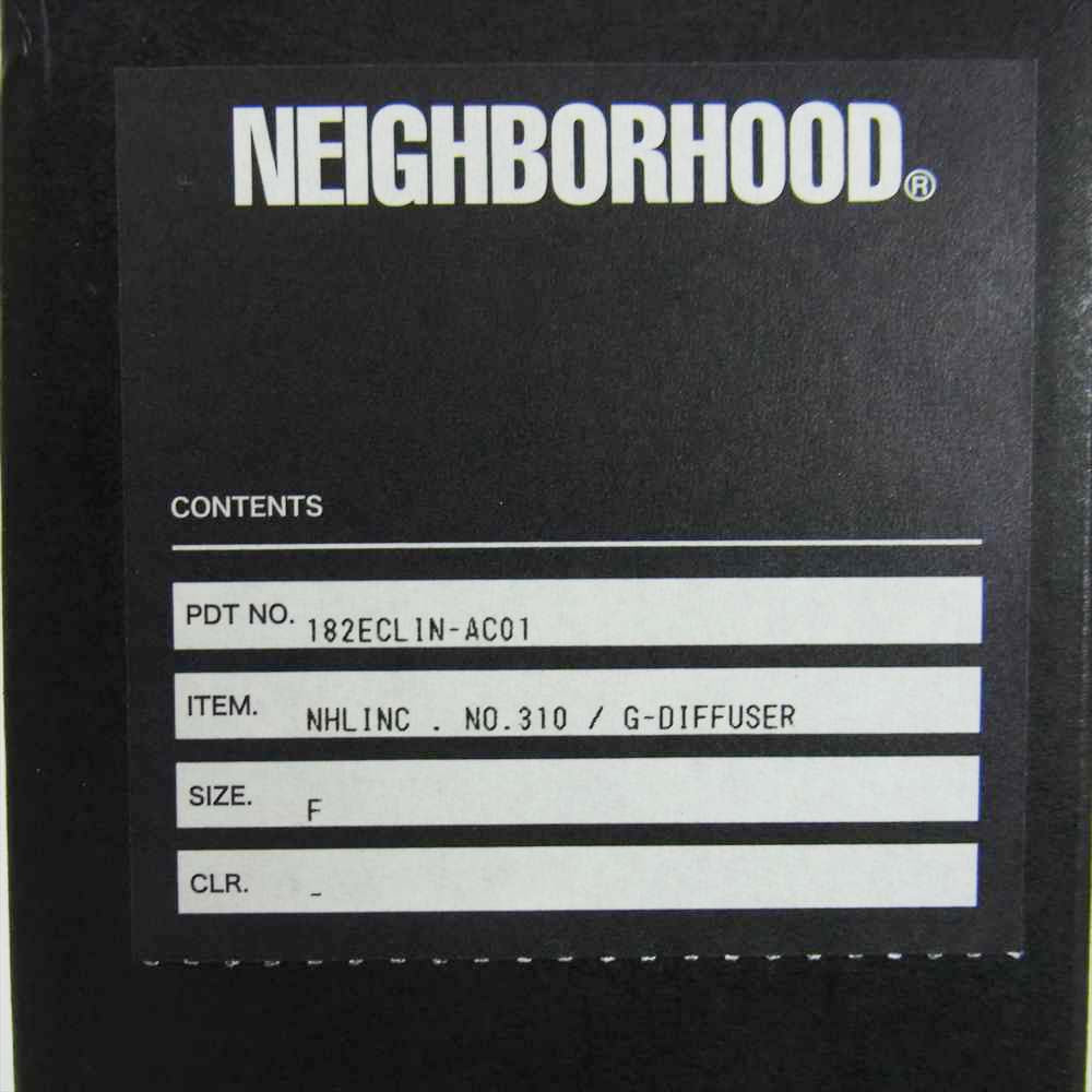 NEIGHBORHOOD ネイバーフッド 18ss 182ECLLIN-AC01 NHLINC.NO.310 G-DIFFUSER ディフューザー グリーン系【新古品】【未使用】【中古】