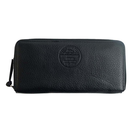 NEIGHBORHOOD ネイバーフッド PORTER ポーター ラウンドジップ ウォレット ブラック系【中古】