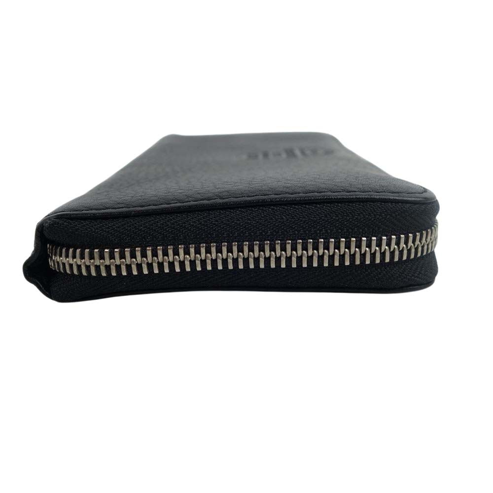 NEIGHBORHOOD ネイバーフッド PORTER ポーター ラウンドジップ ウォレット ブラック系【中古】