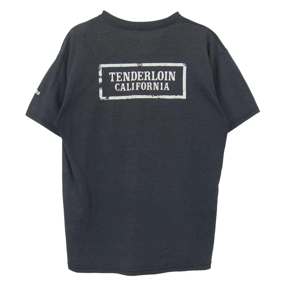 TENDERLOIN テンダーロイン T-TEE CARIFORNIA ポケット Tシャツ グレー系 サイズ表記無【中古】
