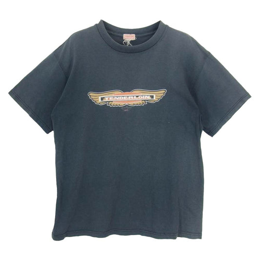 TENDERLOIN テンダーロイン T-TEE WING ロゴ Tシャツ ダークグレー系 サイズ表記無【中古】