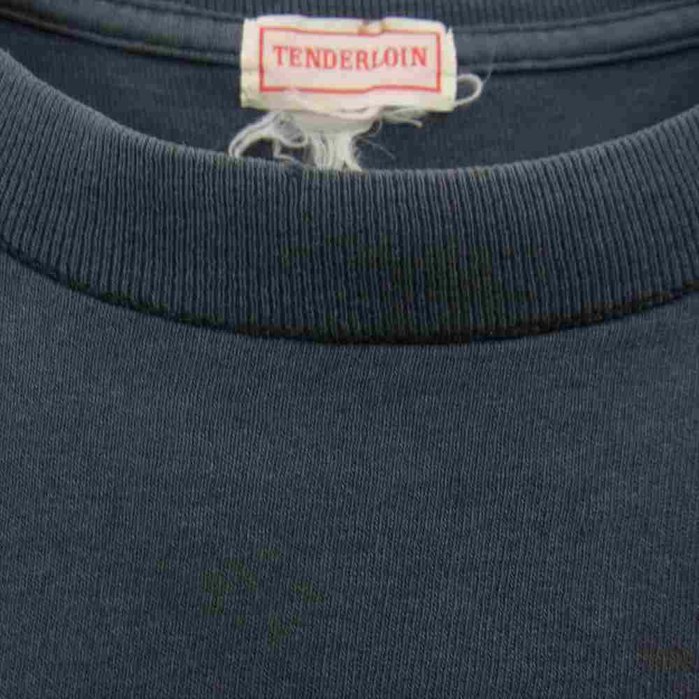 TENDERLOIN テンダーロイン T-TEE WING ロゴ Tシャツ ダークグレー系 サイズ表記無【中古】