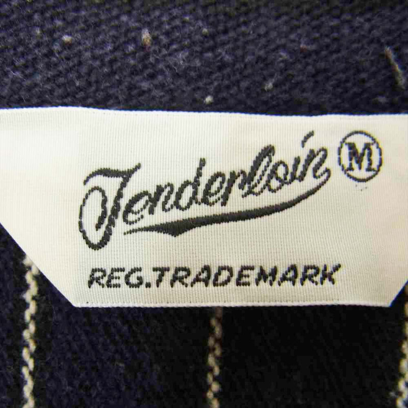 TENDERLOIN GTMスタンドシャツ 紺 M