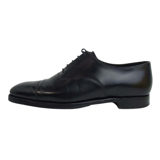 CROCKETT&JONES クロケットアンドジョーンズ 9447 21  AUDLEY オードリー ストレートチップ ブラック系 6.5【中古】
