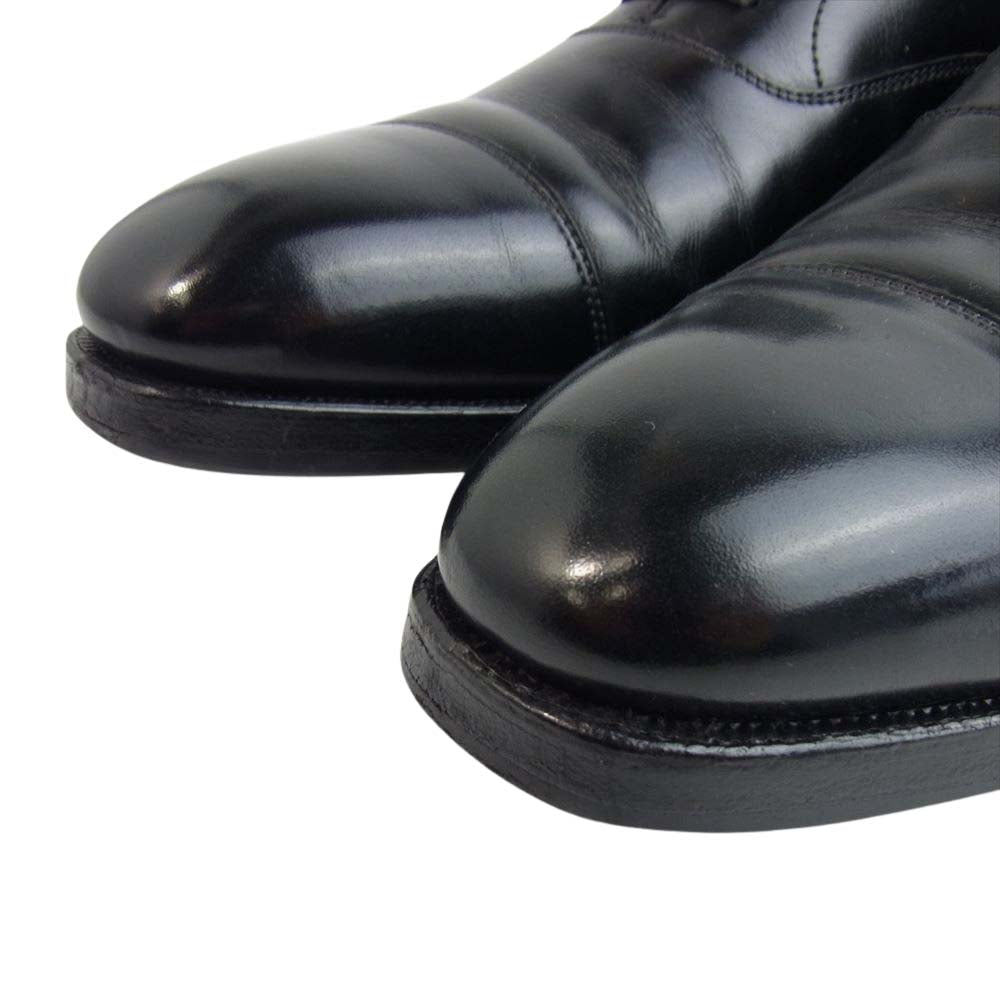 CROCKETT&JONES クロケットアンドジョーンズ 9447 21  AUDLEY オードリー ストレートチップ ブラック系 6.5【中古】