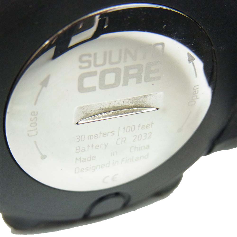 SUUNTO スント SS014279010 CORE ALL BLACK コア オール ブラック 腕時計【中古】