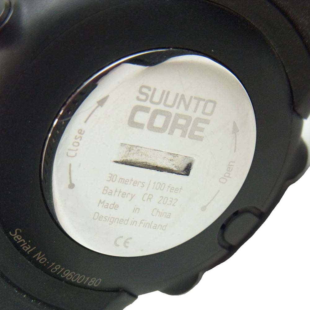 SUUNTO スント SS021371000 Core Ultimate Black コア アルティメット ブラック 腕時計【中古】
