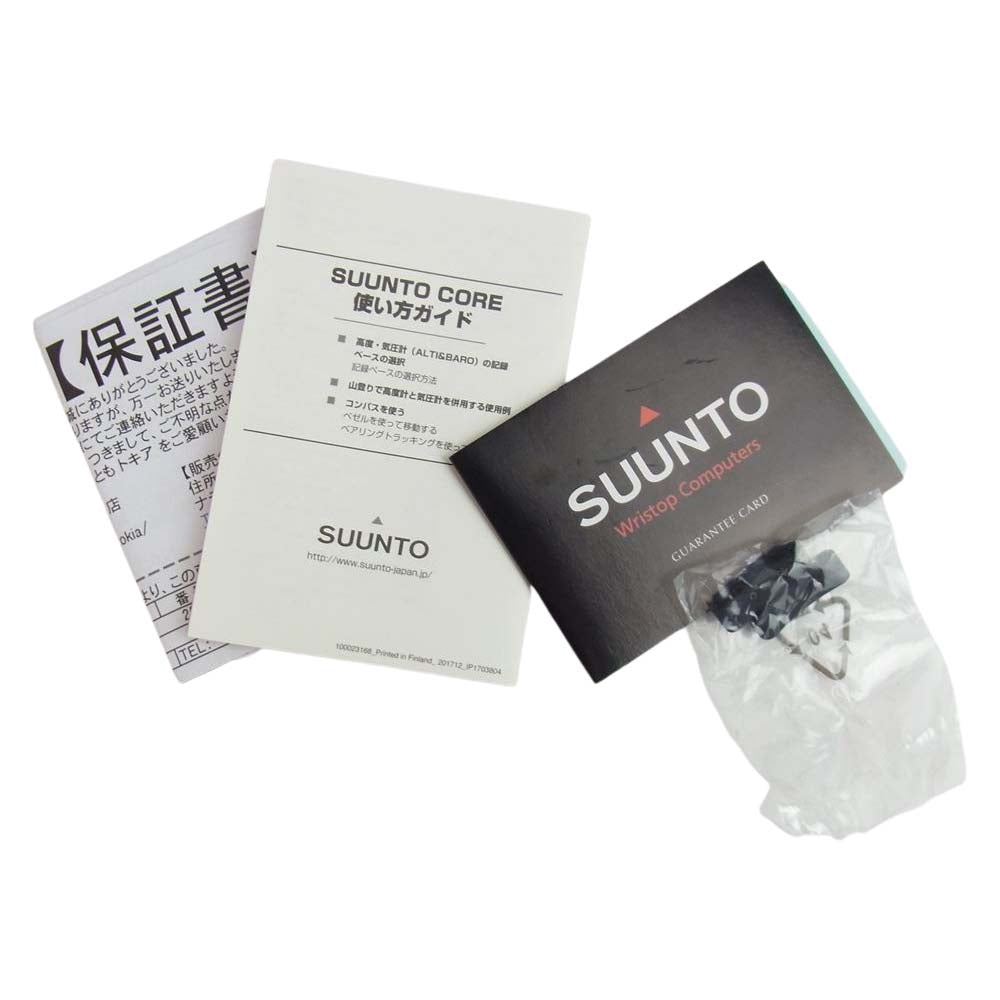 SUUNTO スント SS021371000 Core Ultimate Black コア アルティメット ブラック 腕時計【中古】