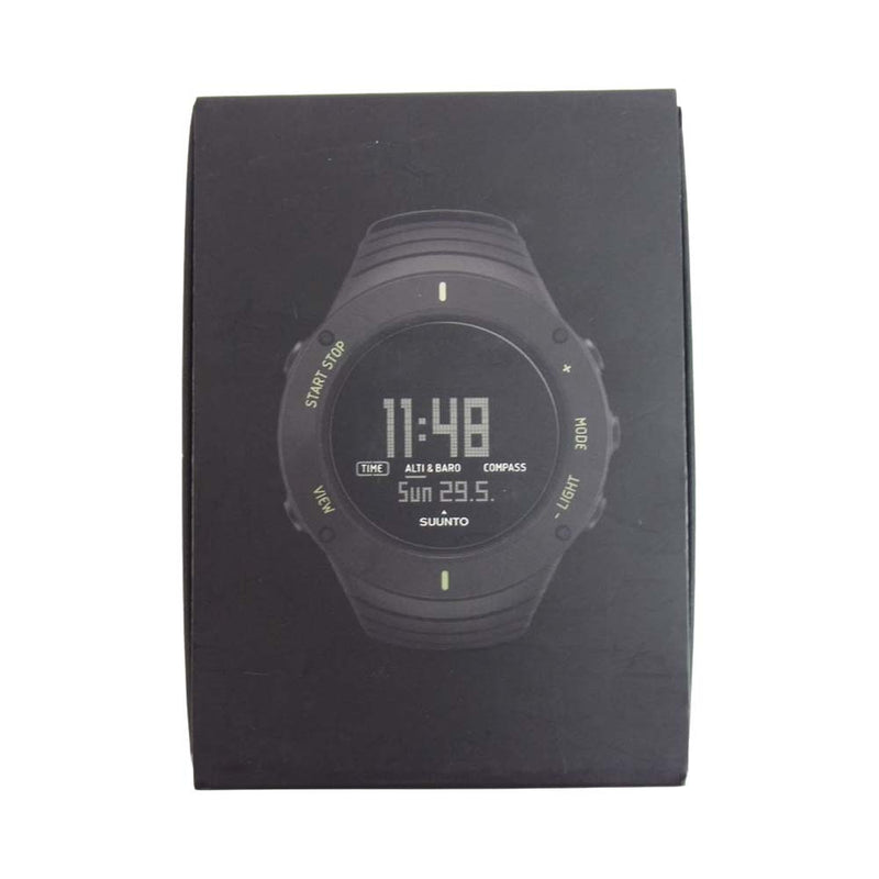SUUNTO スント SS021371000 Core Ultimate Black コア アルティメット ブラック 腕時計【中古】