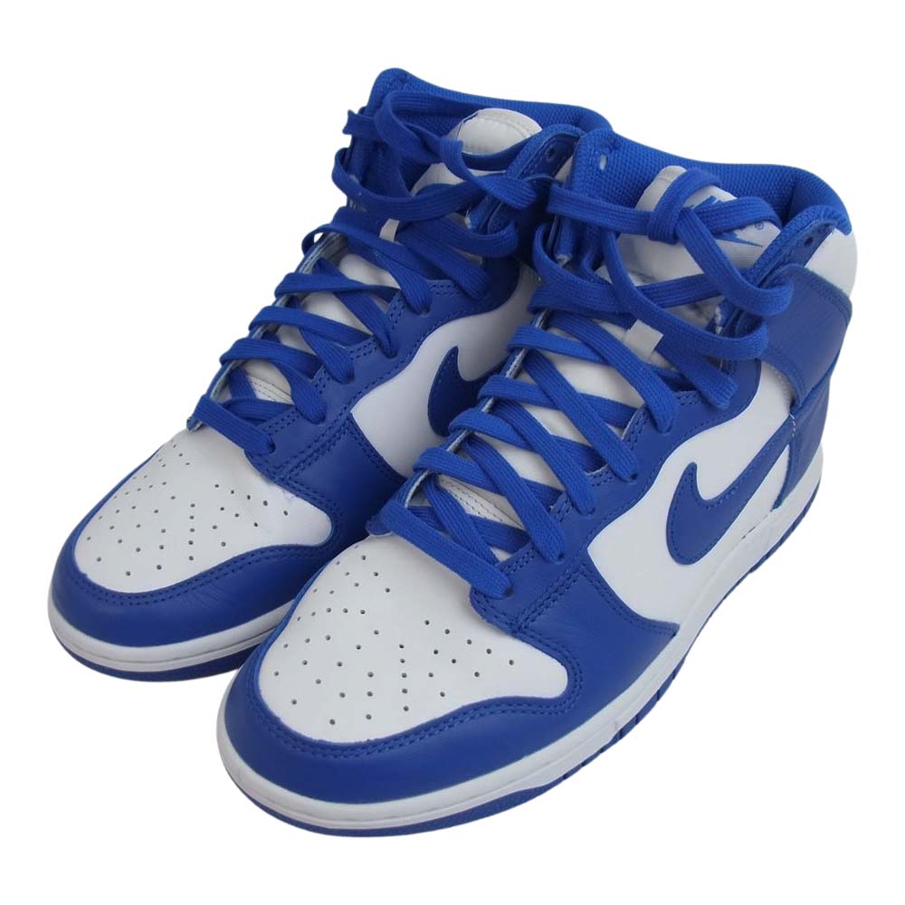 NIKE ナイキ DD1399-102 DUNK HIGH GAME ROYAL ダンク ハイ ゲームロイヤル スニーカー ブルー系 ホワイト系 27cm【極上美品】【中古】