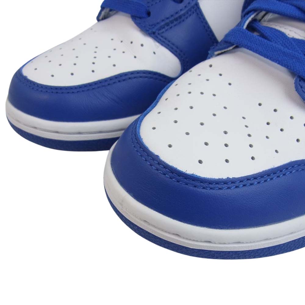 NIKE ナイキ DD1399-102 DUNK HIGH GAME ROYAL ダンク ハイ ゲームロイヤル スニーカー ブルー系 ホワイト系 27cm【極上美品】【中古】