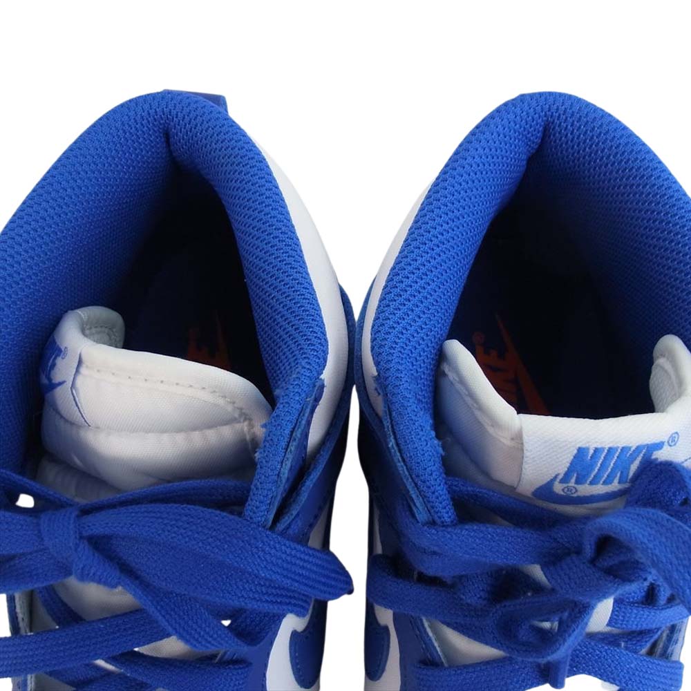 NIKE ナイキ DD1399-102 DUNK HIGH GAME ROYAL ダンク ハイ ゲームロイヤル スニーカー ブルー系 ホワイト系 27cm【極上美品】【中古】