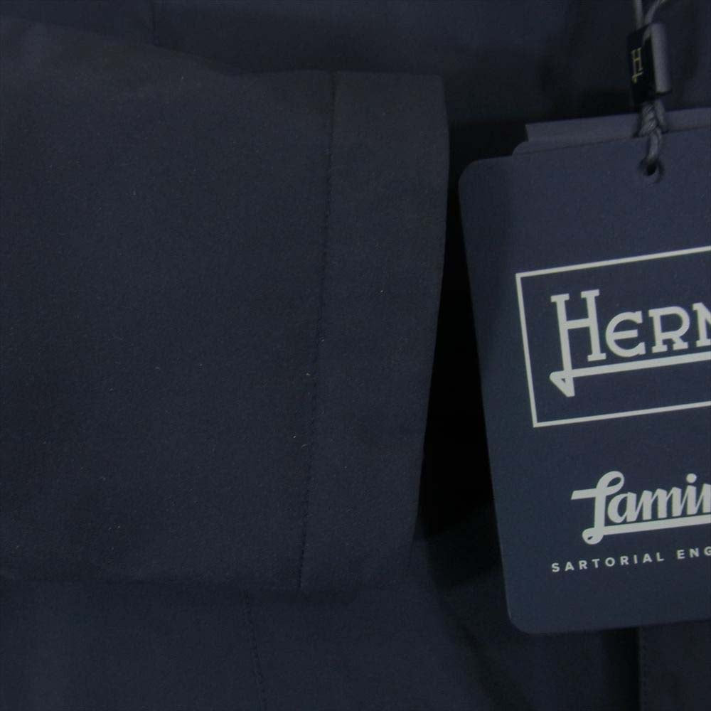 Herno ヘルノ laminar gore tex jacket ラミナー ゴアテックス ジャケット ネイビー系 48【新古品】【未使用】【中古】