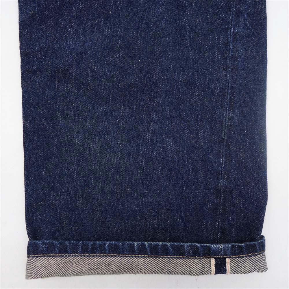 SUGAR CANE シュガーケーン ボタンフライ Vステッチ 隠しリベット 赤耳 セルビッチ デニム パンツ W34 L36【中古】