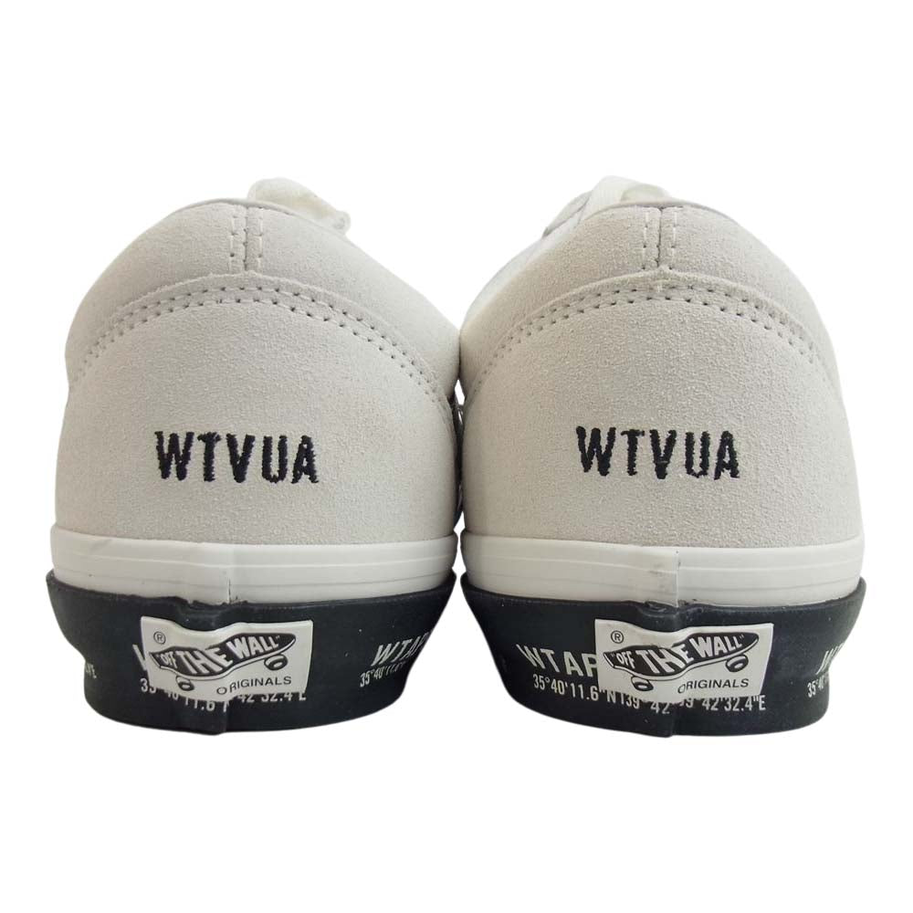 WTAPS ダブルタップス VN0A4P3X20F1 × バンズ VANS Og Old Skool Lx オールドスクール スニーカー ホワイト系 30㎝【新古品】【未使用】【中古】