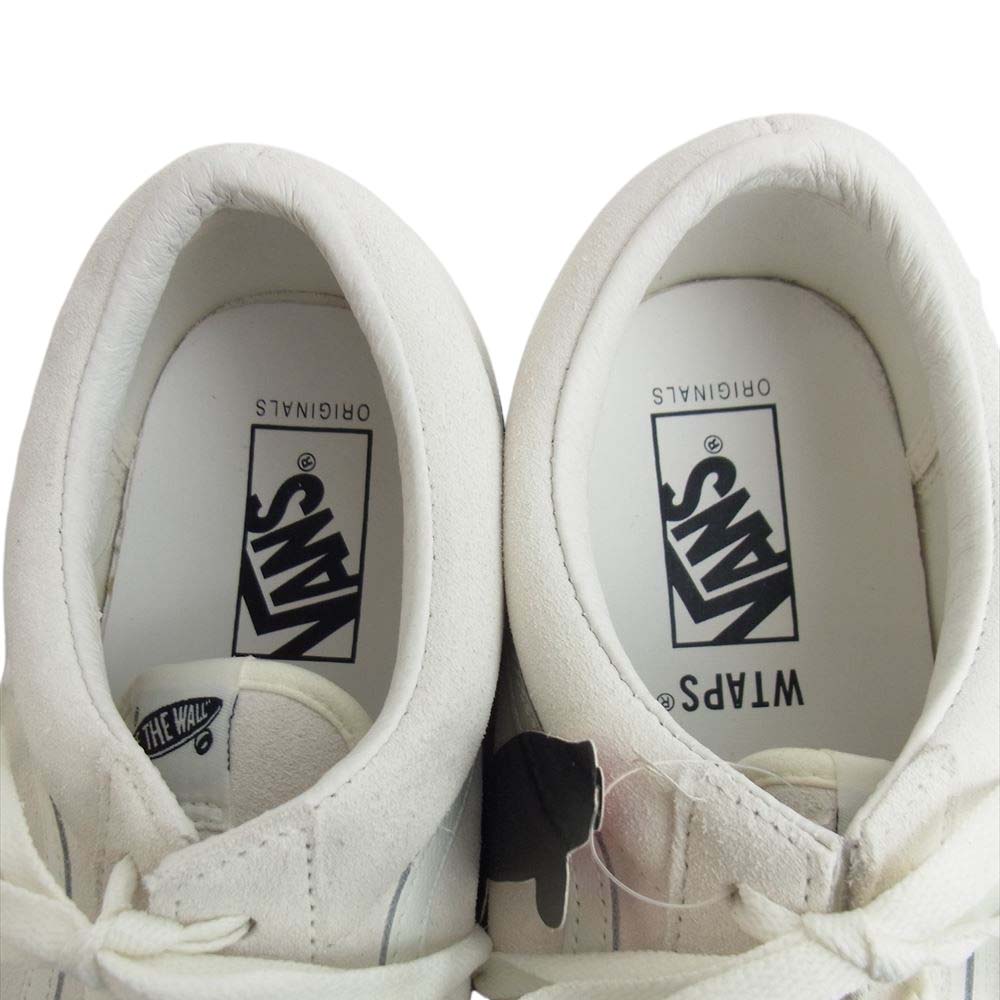 WTAPS ダブルタップス VN0A4P3X20F1 × バンズ VANS Og Old Skool Lx オールドスクール スニーカー ホワイト系 30㎝【新古品】【未使用】【中古】