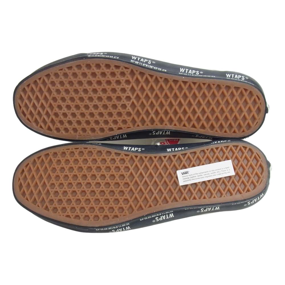 WTAPS ダブルタップス VN0A4P3X20F1 × バンズ VANS Og Old Skool Lx オールドスクール スニーカー ホワイト系 30㎝【新古品】【未使用】【中古】