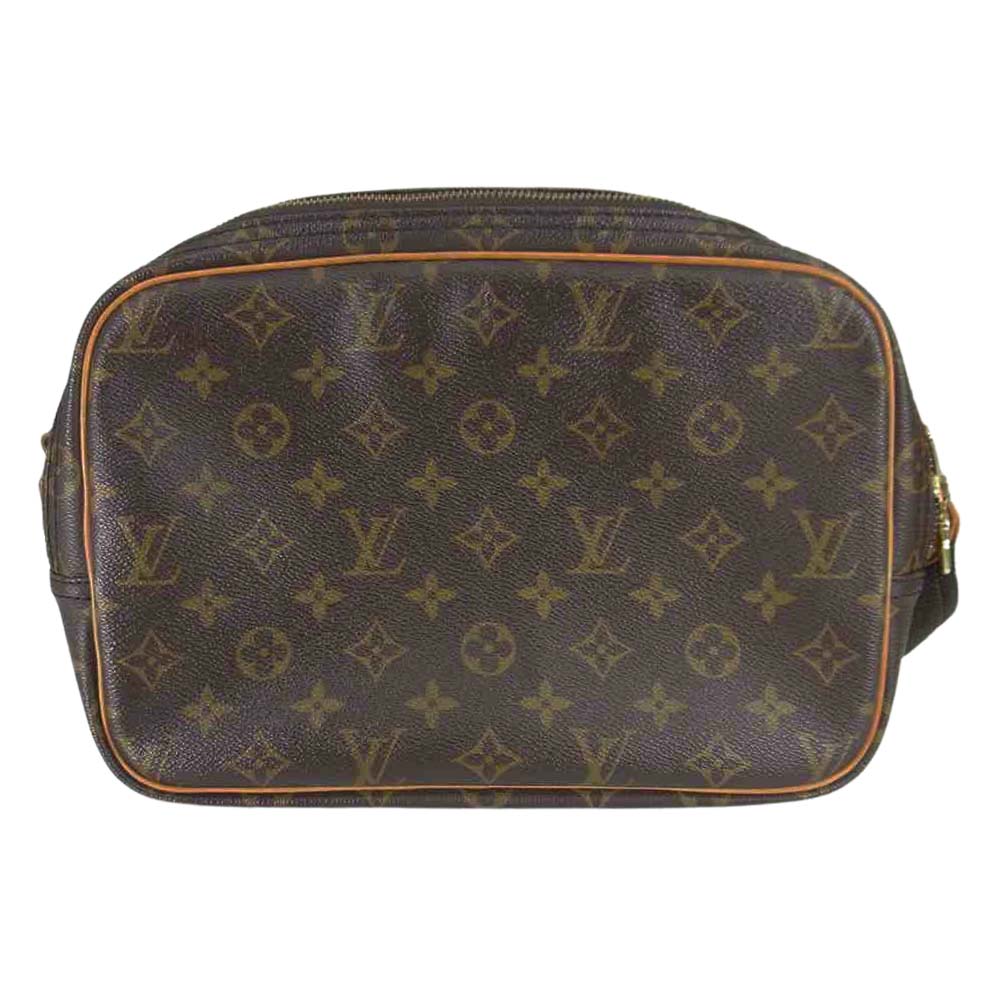 LOUIS VUITTON ルイ・ヴィトン M45254 モノグラム リポーターPM ダークブラウン系【中古】