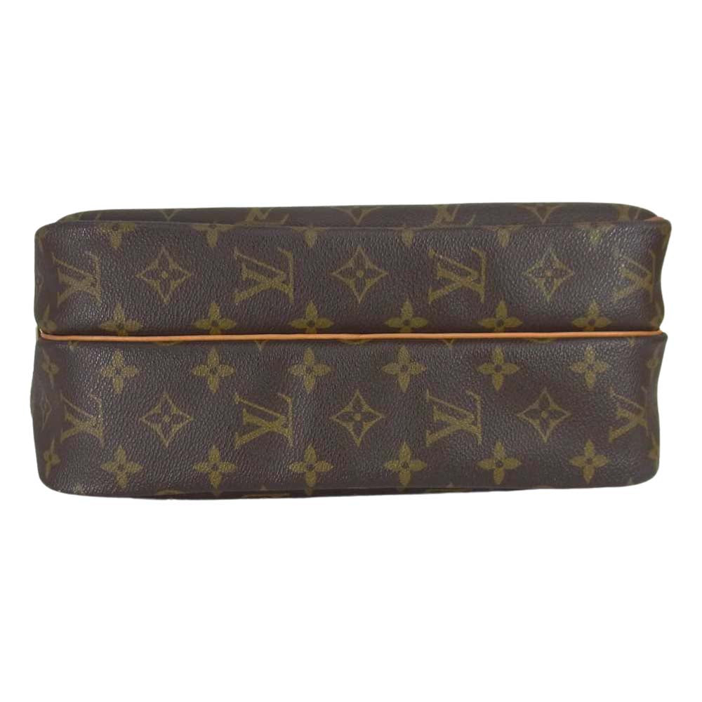LOUIS VUITTON ルイ・ヴィトン M45254 モノグラム リポーターPM ダークブラウン系【中古】