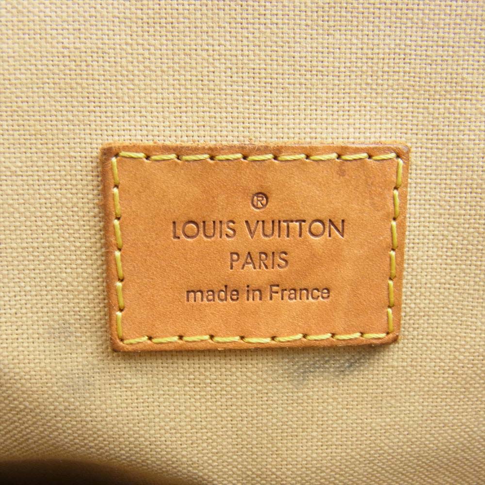 LOUIS VUITTON ルイ・ヴィトン N41112 ダミエ アズール シラクーサMM ホワイト系【中古】