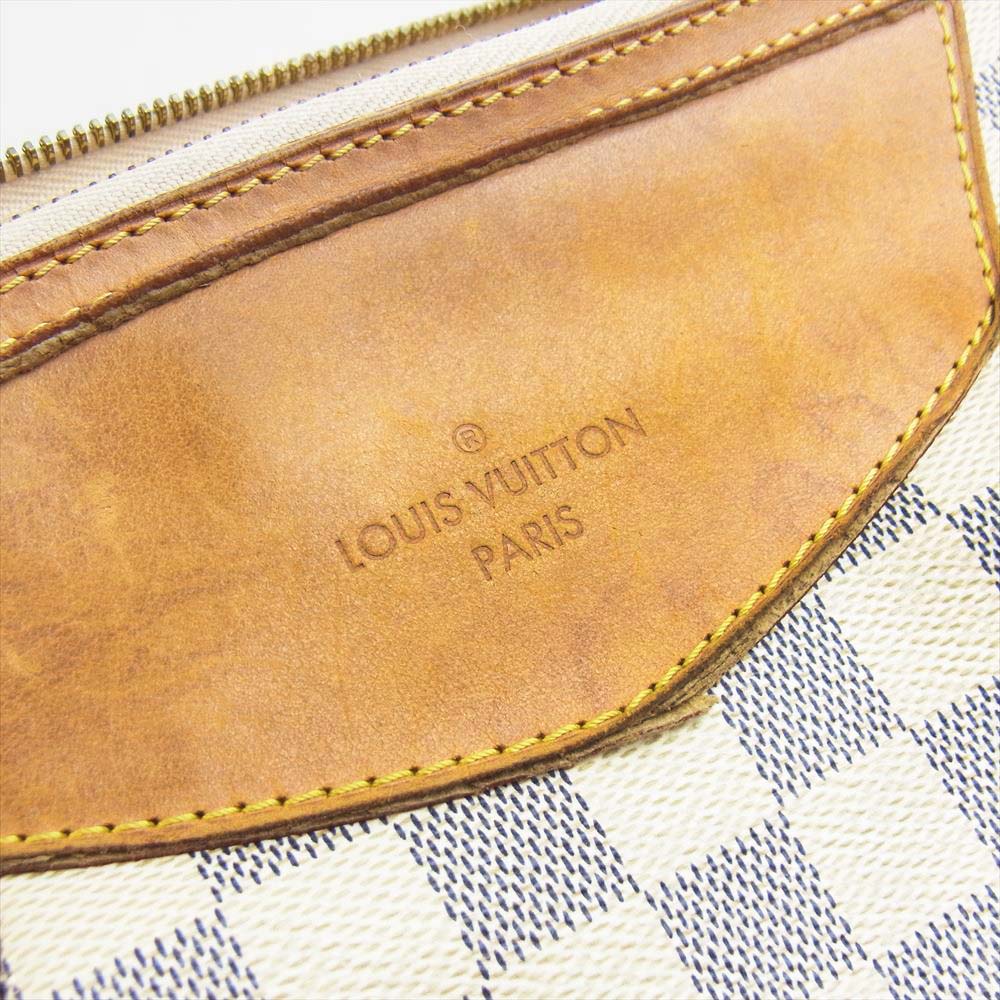 LOUIS VUITTON ルイ・ヴィトン N41112 ダミエ アズール シラクーサMM ホワイト系【中古】