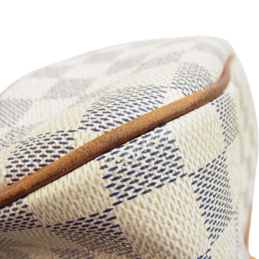 LOUIS VUITTON ルイ・ヴィトン N41112 ダミエ アズール シラクーサMM ホワイト系【中古】