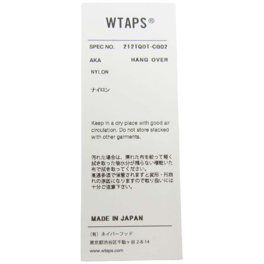WTAPS ダブルタップス 212TQDT-CG02 HANG OVER / POUCH CORDURA ナイロン ポーチ【美品】【中古】