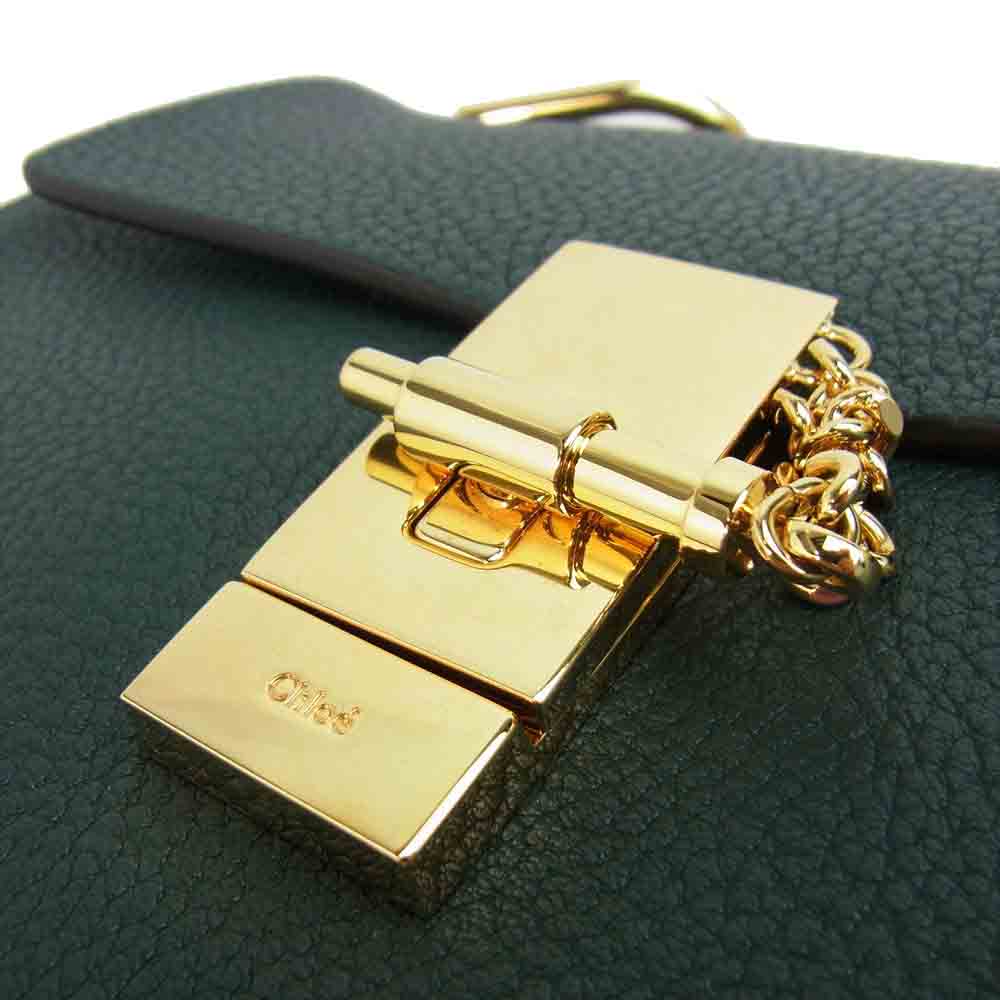 Chloe クロエ DREW ドリュー チェーン ショルダー バッグ【美品