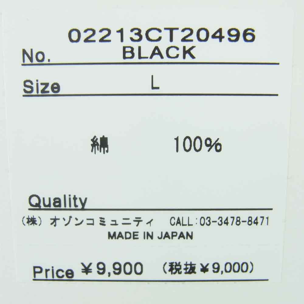 HYSTERIC GLAMOUR ヒステリックグラマー 02213CT20 野口強 HYS-lo KINKY CARDS 半袖 Tシャツ ブラック系 L【新古品】【未使用】【中古】