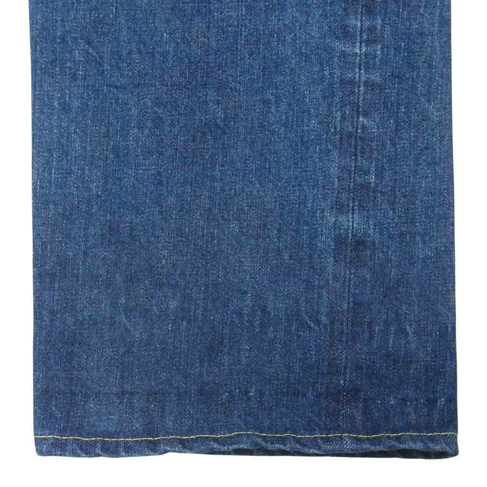 HYSTERIC GLAMOUR ヒステリックグラマー 02213AP17344 野口強 WW2 13oz OLD BLUE セルビッチ ストレート デニム パンツ インディゴブルー系 31inch【新古品】【未使用】【中古】