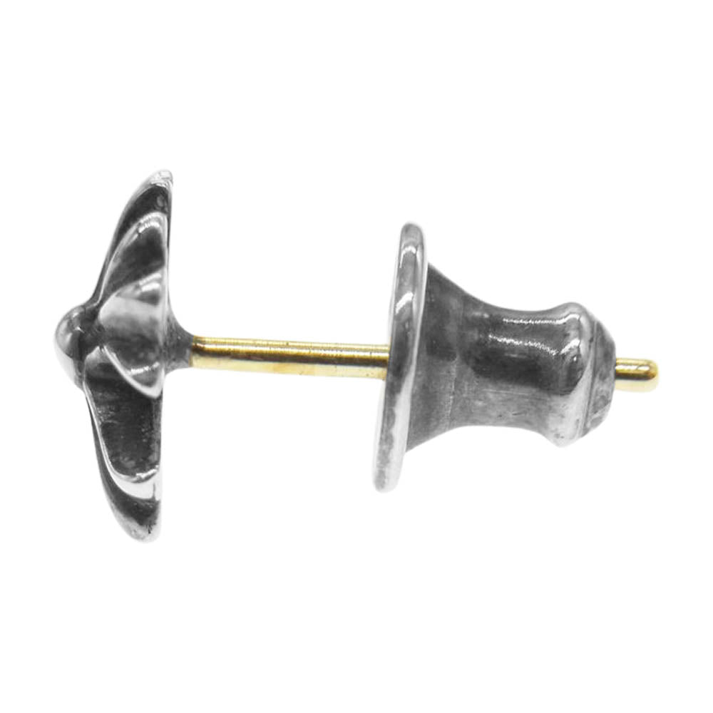 CHROME HEARTS クロムハーツ（原本無） STUD NO2 CH PLUS スタッド CHプラス ピアス【中古】