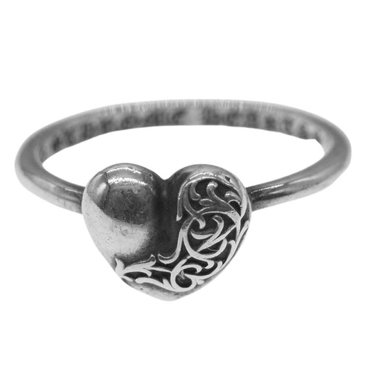 CHROME HEARTS クロムハーツ（原本無） バブルガム ハート リング【中古】