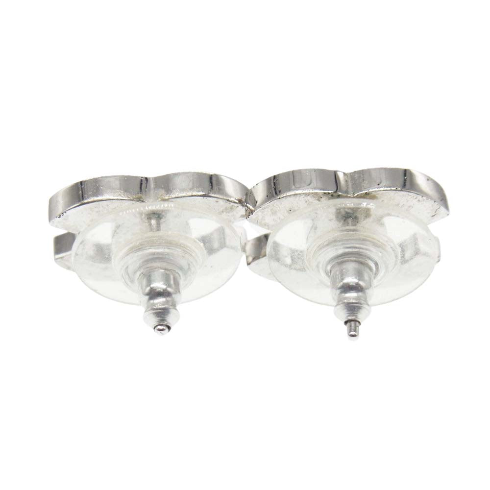 CHANEL シャネル 06V ラインストーン ココマーク ピアス【中古】