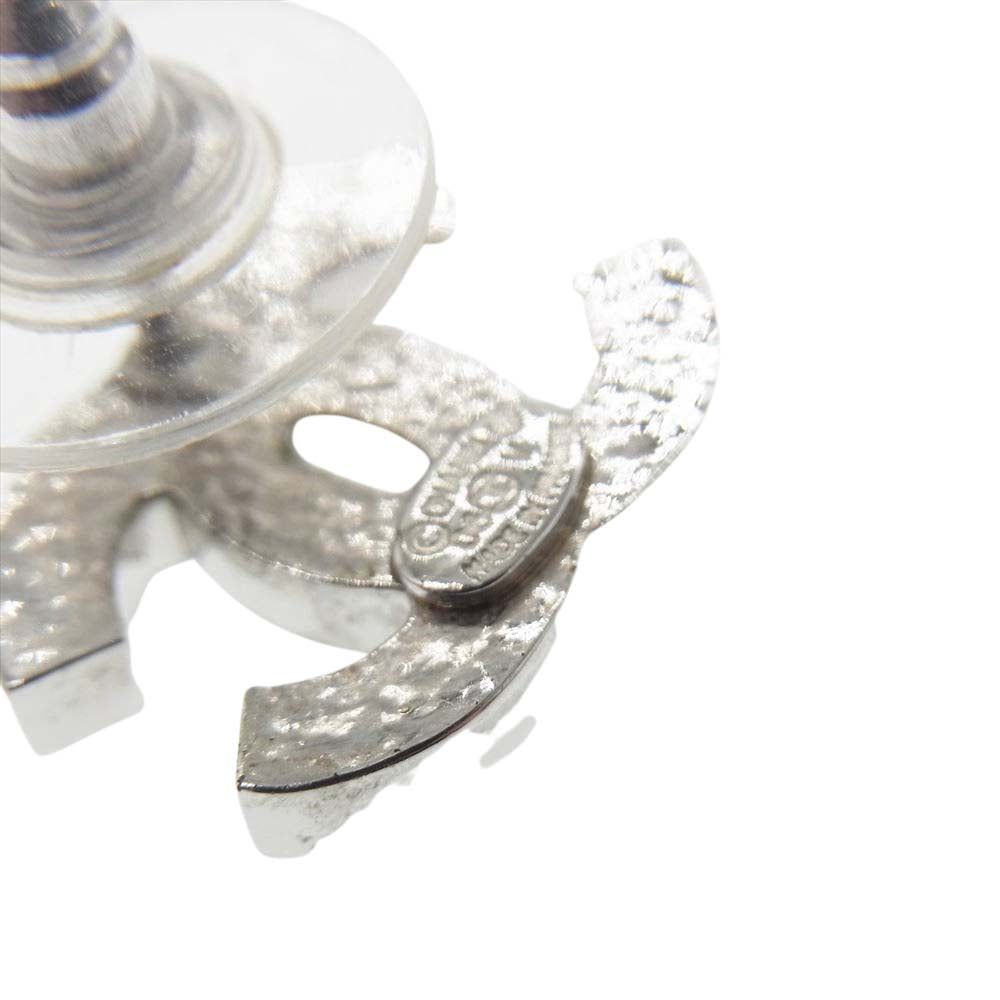CHANEL シャネル 06V ラインストーン ココマーク ピアス【中古】