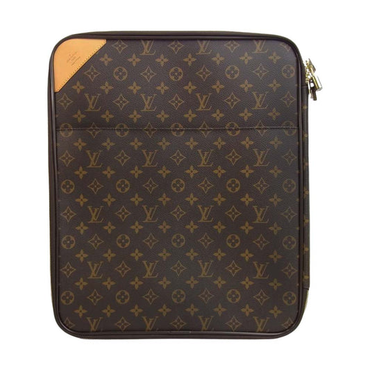 LOUIS VUITTON ルイ・ヴィトン M23293 モノグラム ぺガス45 2輪 キャリーケース キャリーバッグ ブラウン系【中古】