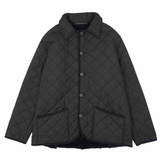 Mackintosh マッキントッシュ 英国製 国内正規品 裏ボア キルティング ジャケット ブラック系 44【中古】