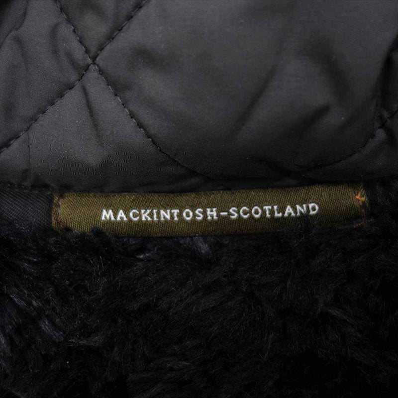 Mackintosh マッキントッシュ 英国製 国内正規品 裏ボア キルティング ジャケット ブラック系 44【中古】