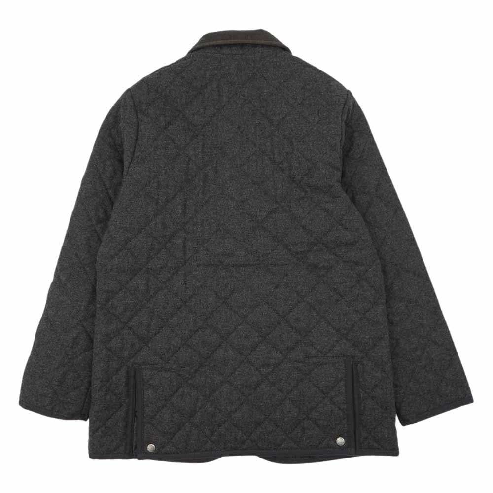 Mackintosh マッキントッシュ 英国製 国内正規品  カシミヤ混ウール キルティング ジャケット グレー系 40【中古】