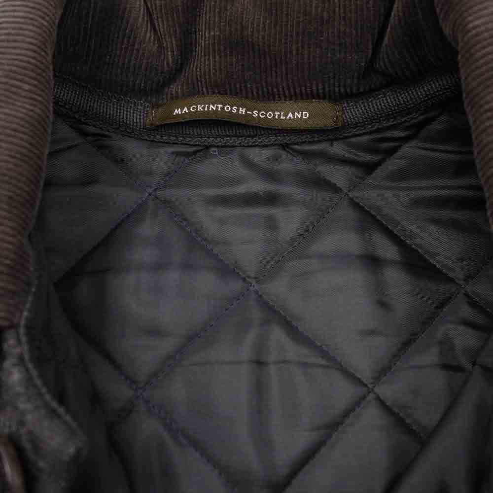 Mackintosh マッキントッシュ 英国製 国内正規品  カシミヤ混ウール キルティング ジャケット グレー系 40【中古】