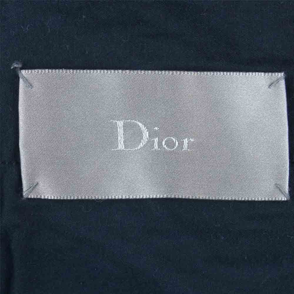 DIOR HOMME ディオールオム 05AW 5HH1041129 エディ期 中綿キルティングライニング ミリタリー ブルゾン ジャケット ブラック系 46【中古】