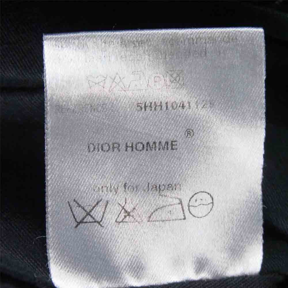 DIOR HOMME ディオールオム 05AW 5HH1041129 エディ期 中綿キルティングライニング ミリタリー ブルゾン ジャケット ブラック系 46【中古】