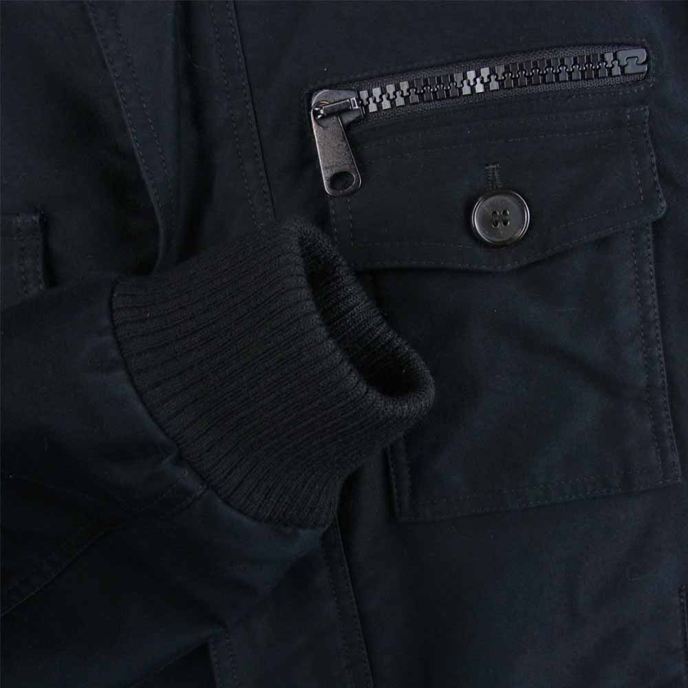 DIOR HOMME ディオールオム 05AW 5HH1041129 エディ期 中綿キルティングライニング ミリタリー ブルゾン ジャケット ブラック系 46【中古】