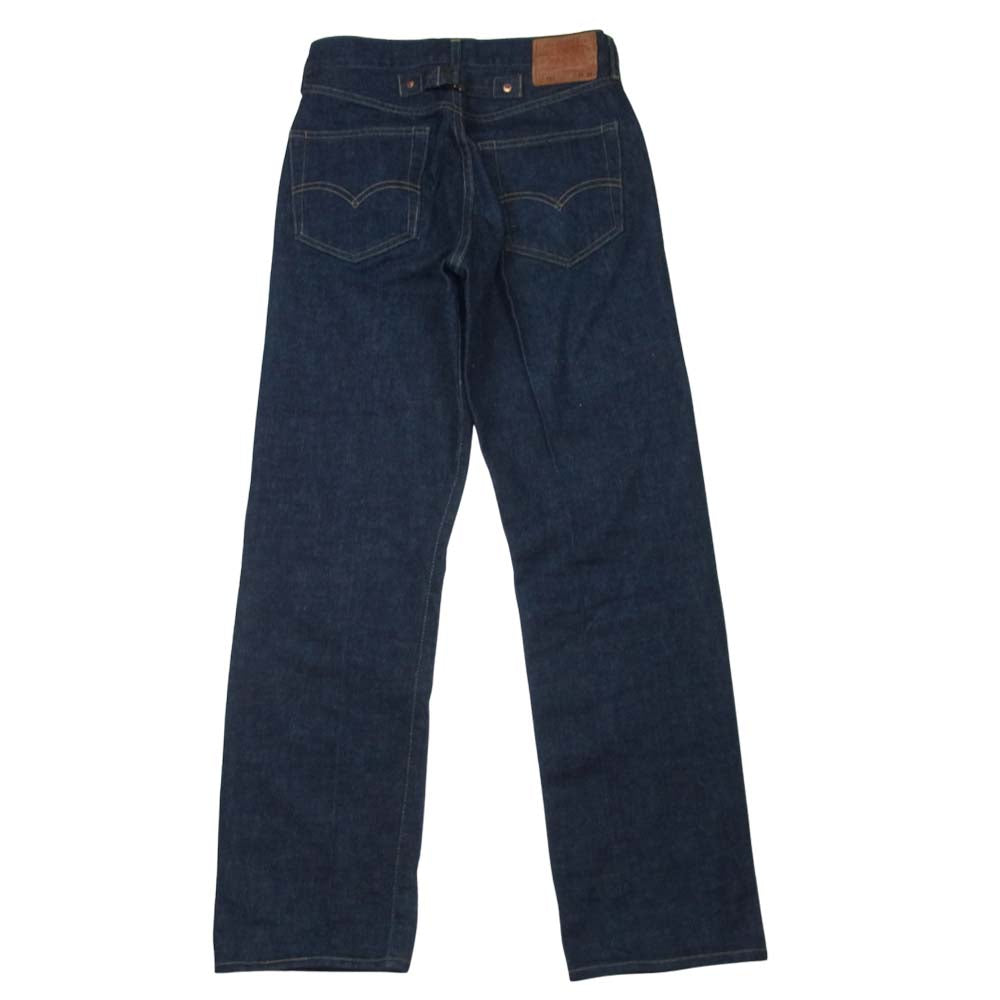 Levi's リーバイス 701XX 復刻 シンチバック デニム パンツ コットン 日本製 インディゴブルー系 W30 L34【中古】