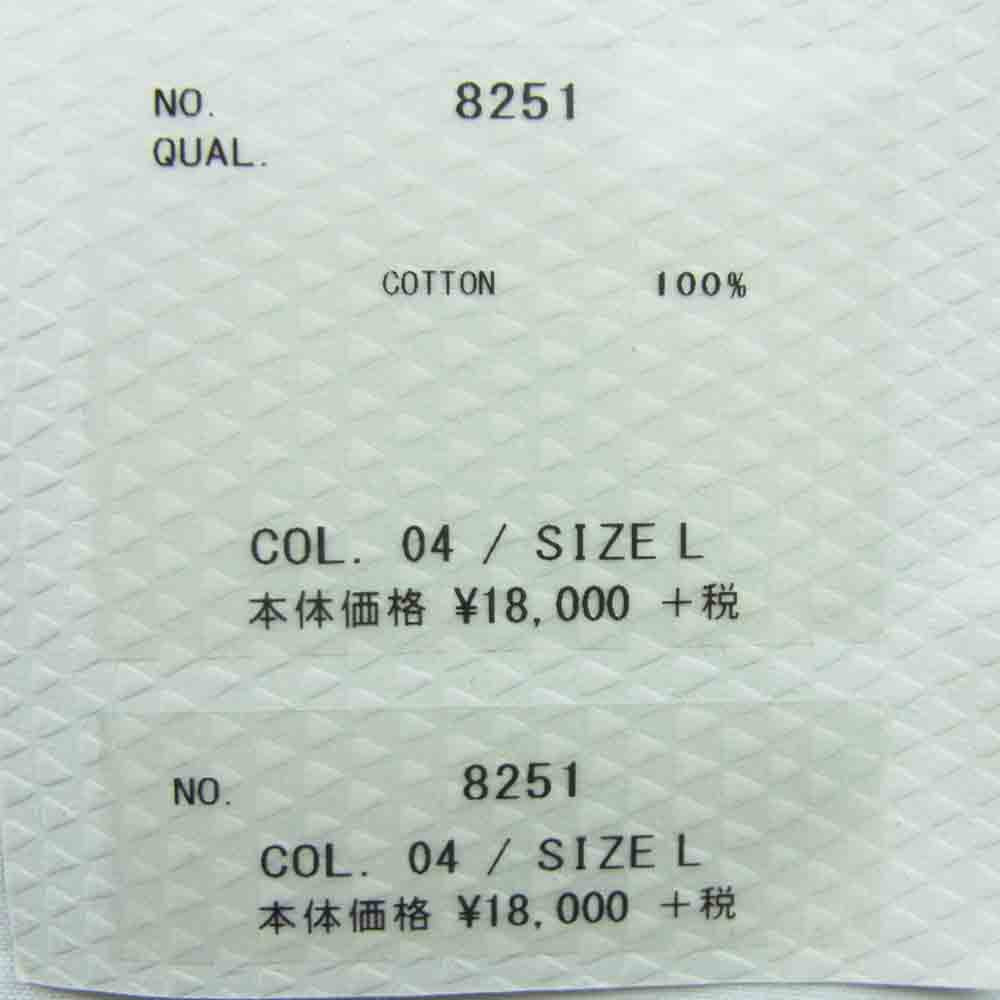 BRU NA BOINNE ブルーナボイン 8251 ボックル スウェット コットン100％ 日本製 ベージュ系 L【極上美品】【中古】
